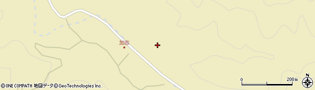 長崎県対馬市美津島町加志チ周辺の地図