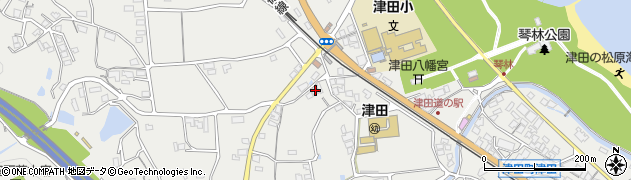 香川県さぬき市津田町津田227周辺の地図