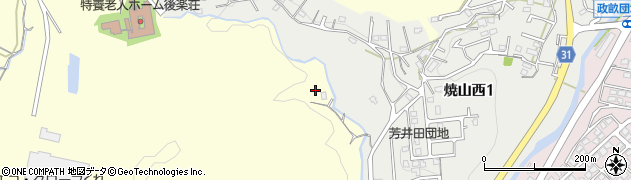 広島県呉市焼山町周辺の地図