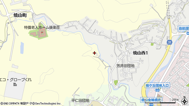 〒737-0907 広島県呉市焼山町（その他）の地図