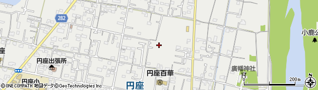 香川県高松市円座町周辺の地図