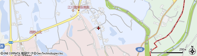 和歌山県紀の川市江川中14周辺の地図