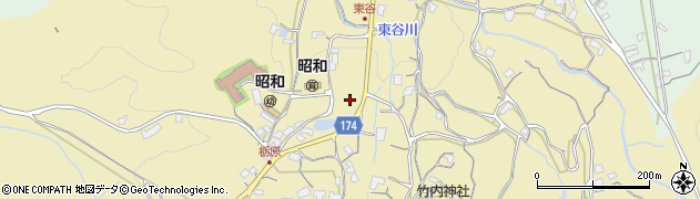 広島県呉市栃原町周辺の地図