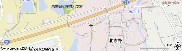 和歌山県紀の川市北志野264周辺の地図