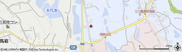和歌山県紀の川市江川中287周辺の地図