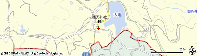 和歌山県橋本市学文路1279周辺の地図