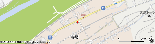 和歌山県伊都郡かつらぎ町寺尾286周辺の地図