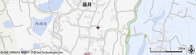 和歌山県紀の川市藤井117周辺の地図