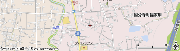香川県高松市国分寺町福家3209周辺の地図