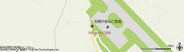 株式会社セノン　対馬空港派遣隊周辺の地図