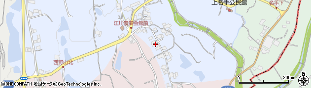和歌山県紀の川市江川中43周辺の地図