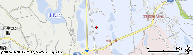 和歌山県紀の川市江川中291周辺の地図