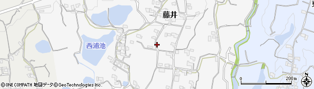 和歌山県紀の川市藤井971周辺の地図