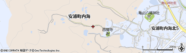 広島県呉市安浦町大字内海1909周辺の地図