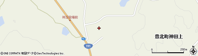 豊北歴史民俗資料館周辺の地図