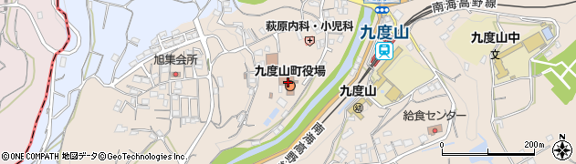 和歌山県九度山町（伊都郡）周辺の地図