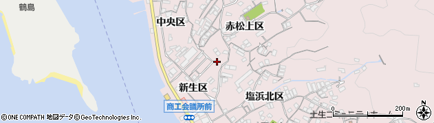 広島県尾道市因島土生町赤松上区1819周辺の地図