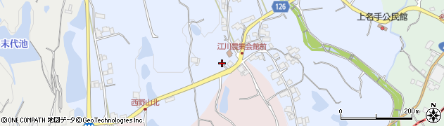 和歌山県紀の川市江川中190周辺の地図