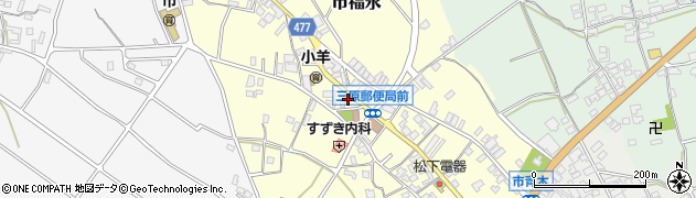 兵庫県南あわじ市市福永周辺の地図