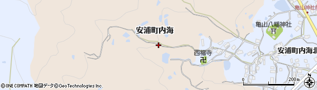 広島県呉市安浦町大字内海550周辺の地図