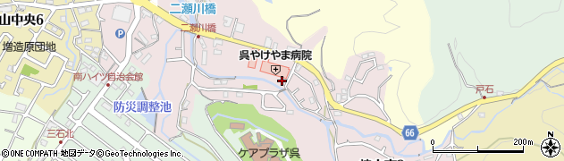 広島県呉市焼山南周辺の地図