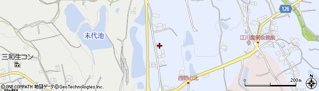 和歌山県紀の川市江川中299周辺の地図