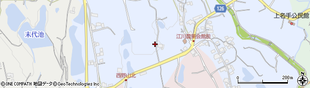 和歌山県紀の川市江川中210周辺の地図