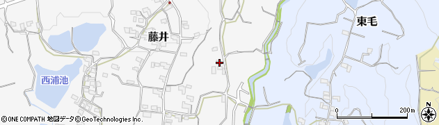 和歌山県紀の川市藤井180周辺の地図