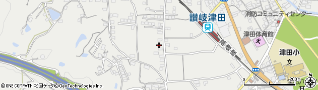 香川県さぬき市津田町津田865周辺の地図