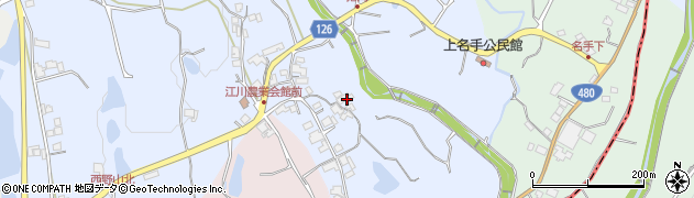 和歌山県紀の川市江川中103周辺の地図