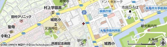 岡崎表具店周辺の地図