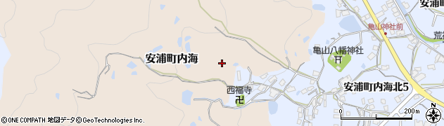広島県呉市安浦町大字内海1870周辺の地図