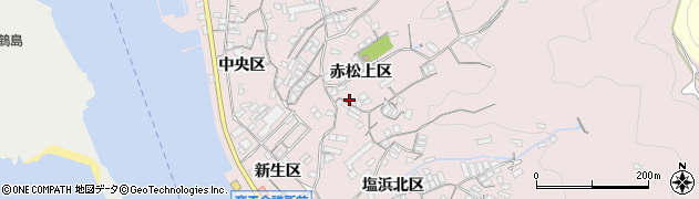 広島県尾道市因島土生町赤松上区1845周辺の地図
