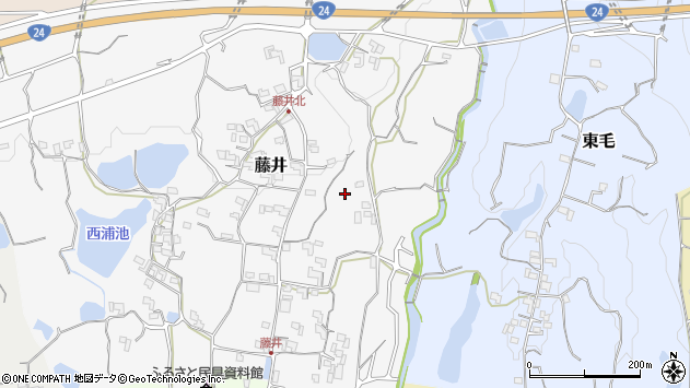 〒649-6514 和歌山県紀の川市藤井の地図