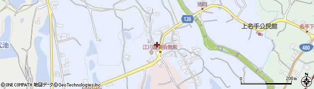 和歌山県紀の川市江川中136周辺の地図