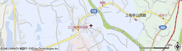 和歌山県紀の川市江川中112周辺の地図