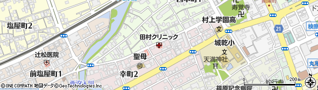 田村クリニックデイケアかもめくらぶ周辺の地図