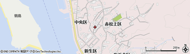 広島県尾道市因島土生町赤松上区1775周辺の地図