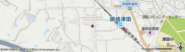 香川県さぬき市津田町津田860周辺の地図