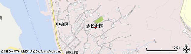 広島県尾道市因島土生町赤松上区1843周辺の地図