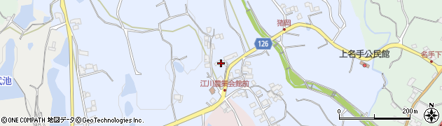 和歌山県紀の川市江川中129周辺の地図