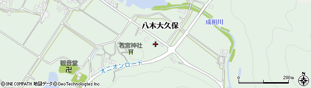 兵庫県南あわじ市八木大久保722周辺の地図