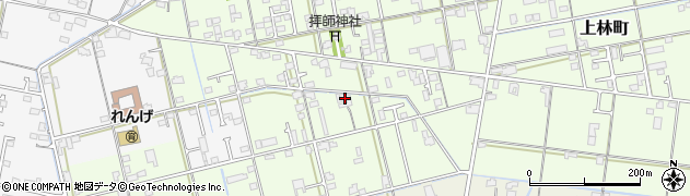 香川県高松市上林町607周辺の地図