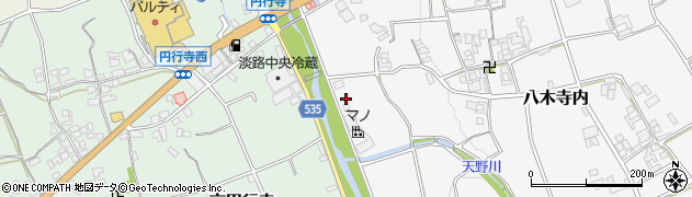 兵庫県南あわじ市八木寺内外周辺の地図