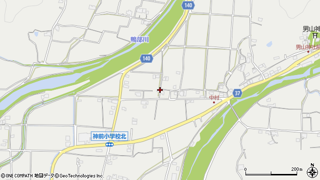 〒769-2323 香川県さぬき市寒川町神前の地図