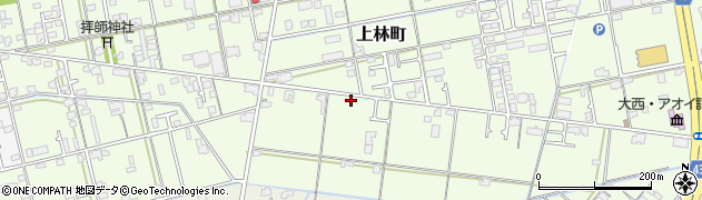 香川県高松市上林町268周辺の地図