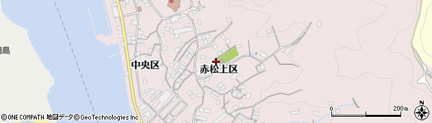 広島県尾道市因島土生町赤松上区1833周辺の地図