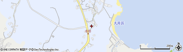 三重県志摩市大王町名田406周辺の地図