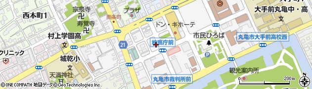 岡田衣料店周辺の地図