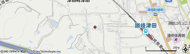 香川県さぬき市津田町津田835周辺の地図